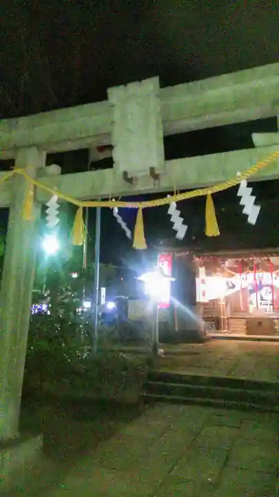豊玉氷川神社の鳥居