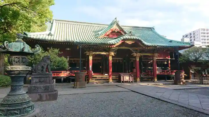 根津神社の本殿・本堂