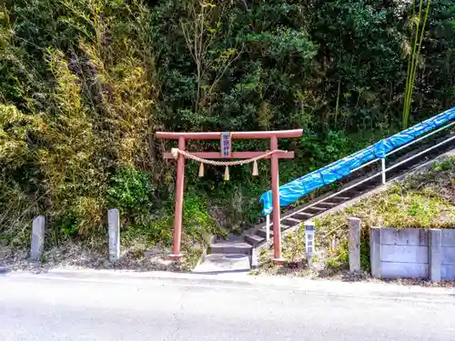 御嶽神社の鳥居