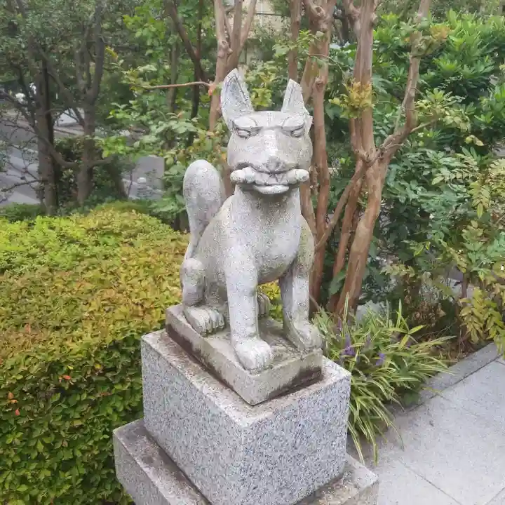 蔵稲荷大明神の狛犬