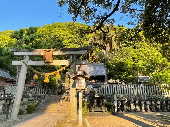 岐阜信長神社（橿森神社境内摂社）の鳥居