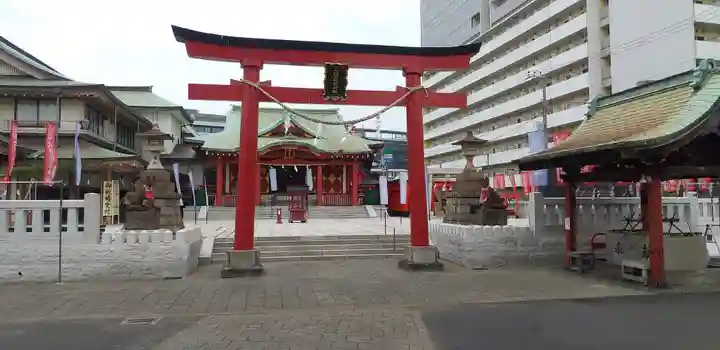 東京羽田 穴守稲荷神社の鳥居