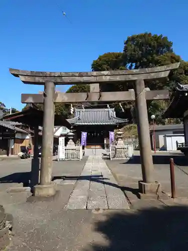本町稲荷神社の鳥居