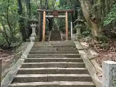 天石門別八倉比売神社の鳥居