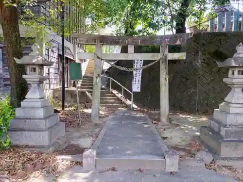 天満神社（鷲塚天満神社）の鳥居