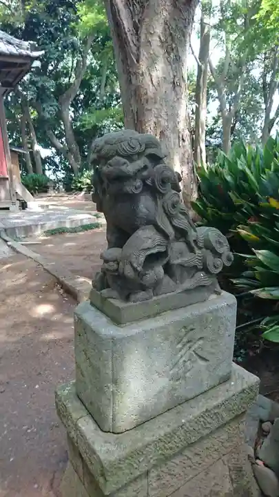 八剱神社の狛犬