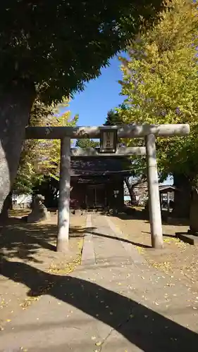 羽黒神社の鳥居