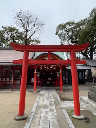 松原稲荷神社の鳥居