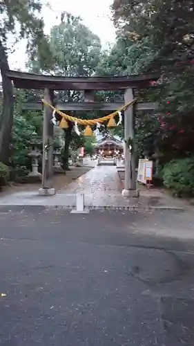 進雄神社の鳥居