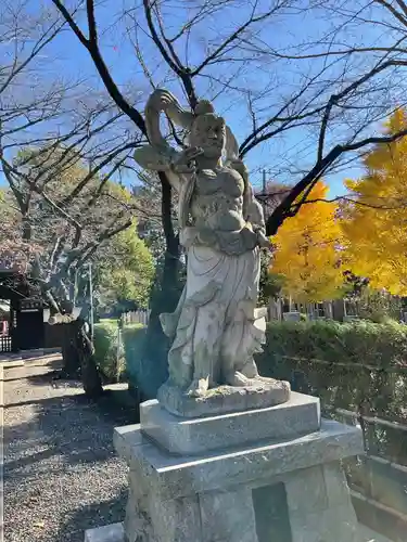 安養寺の像