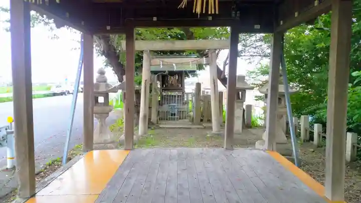 神明社(神明社 白山社合殿)の本殿・本堂
