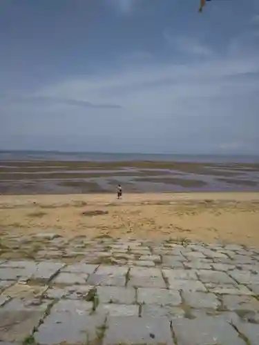 綱敷天満宮の周辺