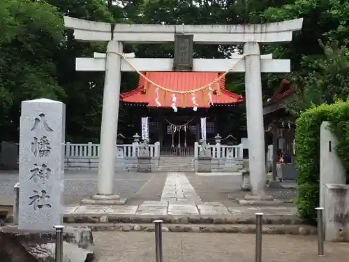 旭鎮守八幡神社の鳥居