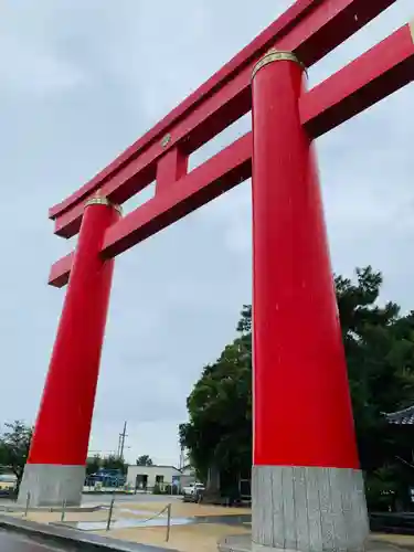 自凝島神社の鳥居