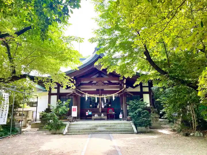 萱津神社の本殿・本堂