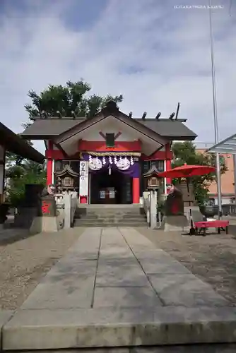 元郷氷川神社の本殿