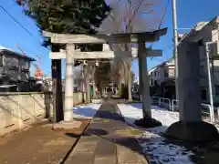 尉殿神社の鳥居