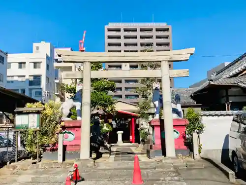 安用寺の鳥居