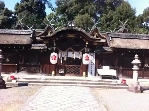 平野神社の本殿