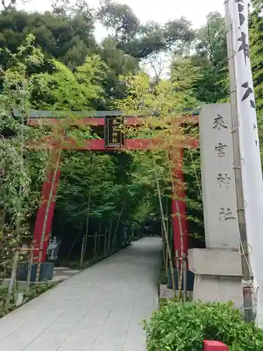 來宮神社の鳥居