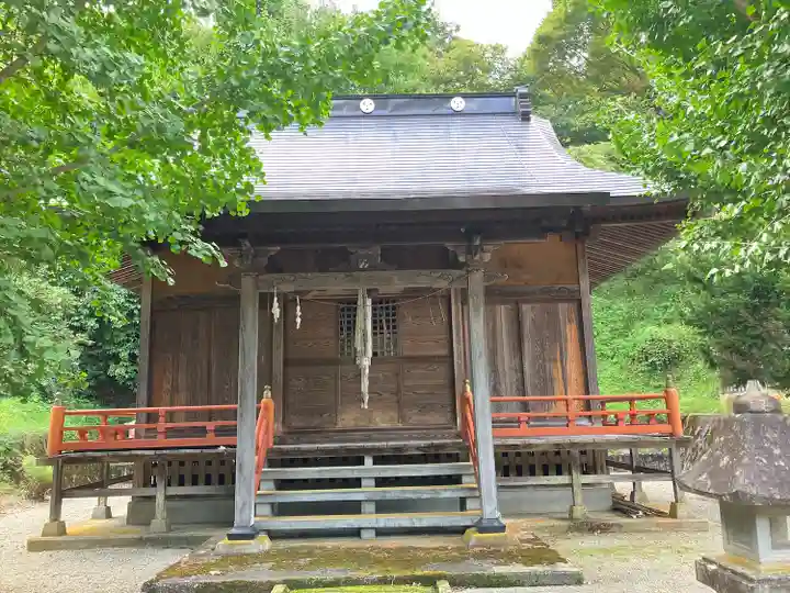 意加美神社の本殿・本堂
