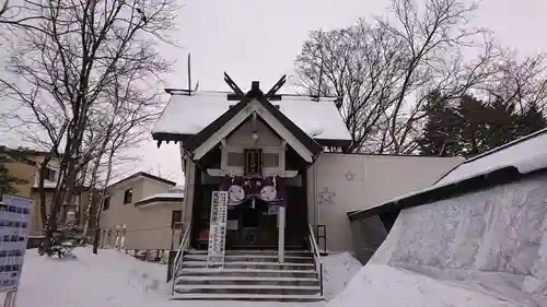 星置神社の本殿