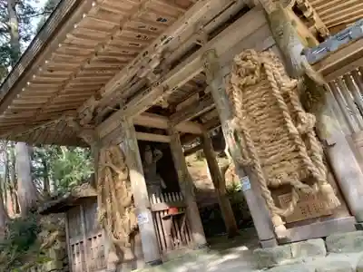 百済寺の山門・神門