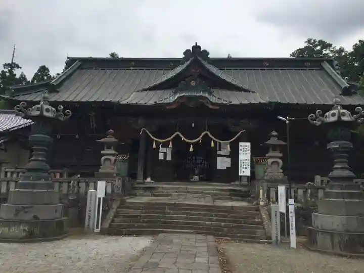 上野国一社八幡八幡宮の本殿・本堂