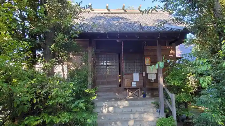 梅田神明宮の本殿・本堂