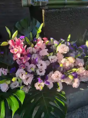 上尾御嶽神社の手水舎