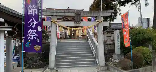 武蔵第六天神社の鳥居