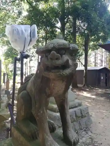 鹿島神社の狛犬