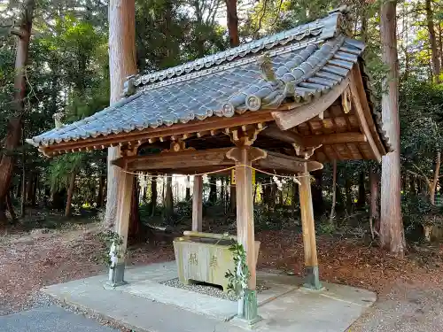 冨士浅間宮の手水舎