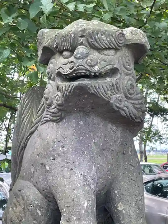 西当別神社の狛犬