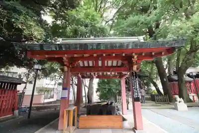 金王八幡宮の手水舎