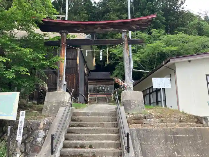 諏訪社神明社合殿(長野県)