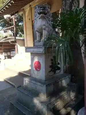 須賀神社の狛犬