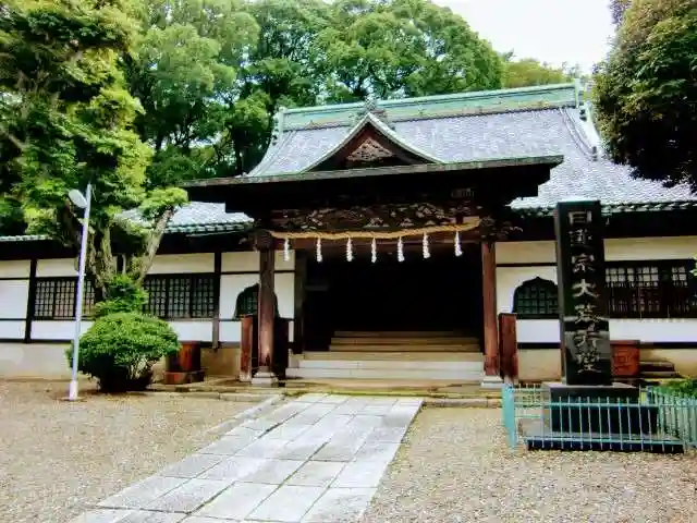 法華経寺の本殿・本堂