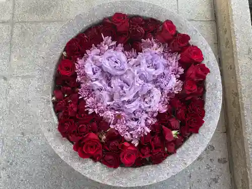 美濃國一宮　南宮大社の手水舎