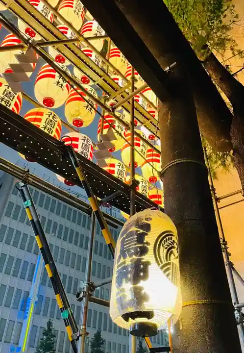 花園神社のお祭り