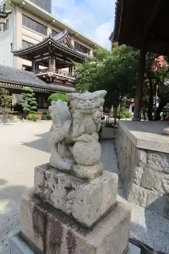 東長寺の狛犬