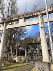 湯福神社の鳥居