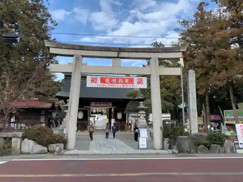 甲斐國一宮 浅間神社の鳥居