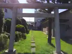 上一色日枝神社の鳥居