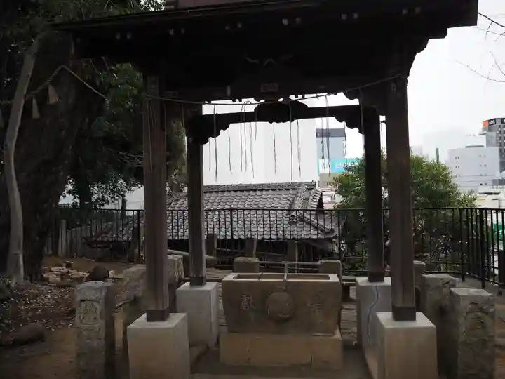 八景天祖神社の手水舎