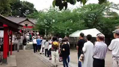 元郷氷川神社のお祭り