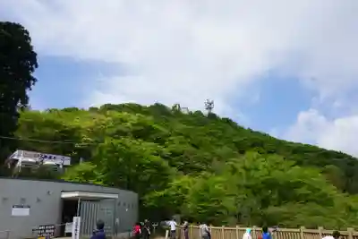 筑波山神社の周辺
