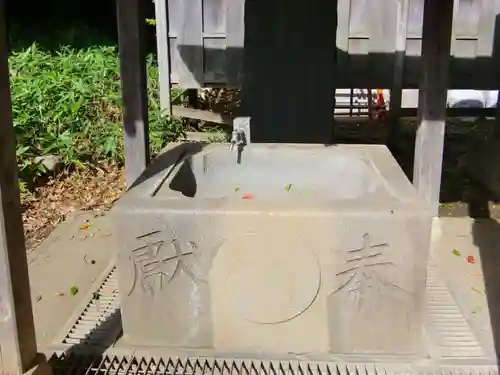 三芳野神社の手水舎