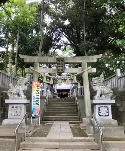 大宮・大原神社の鳥居