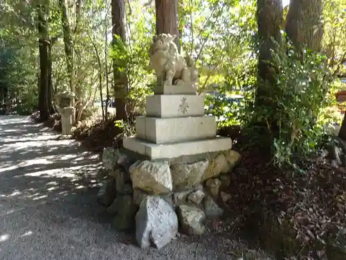 小津神社の狛犬